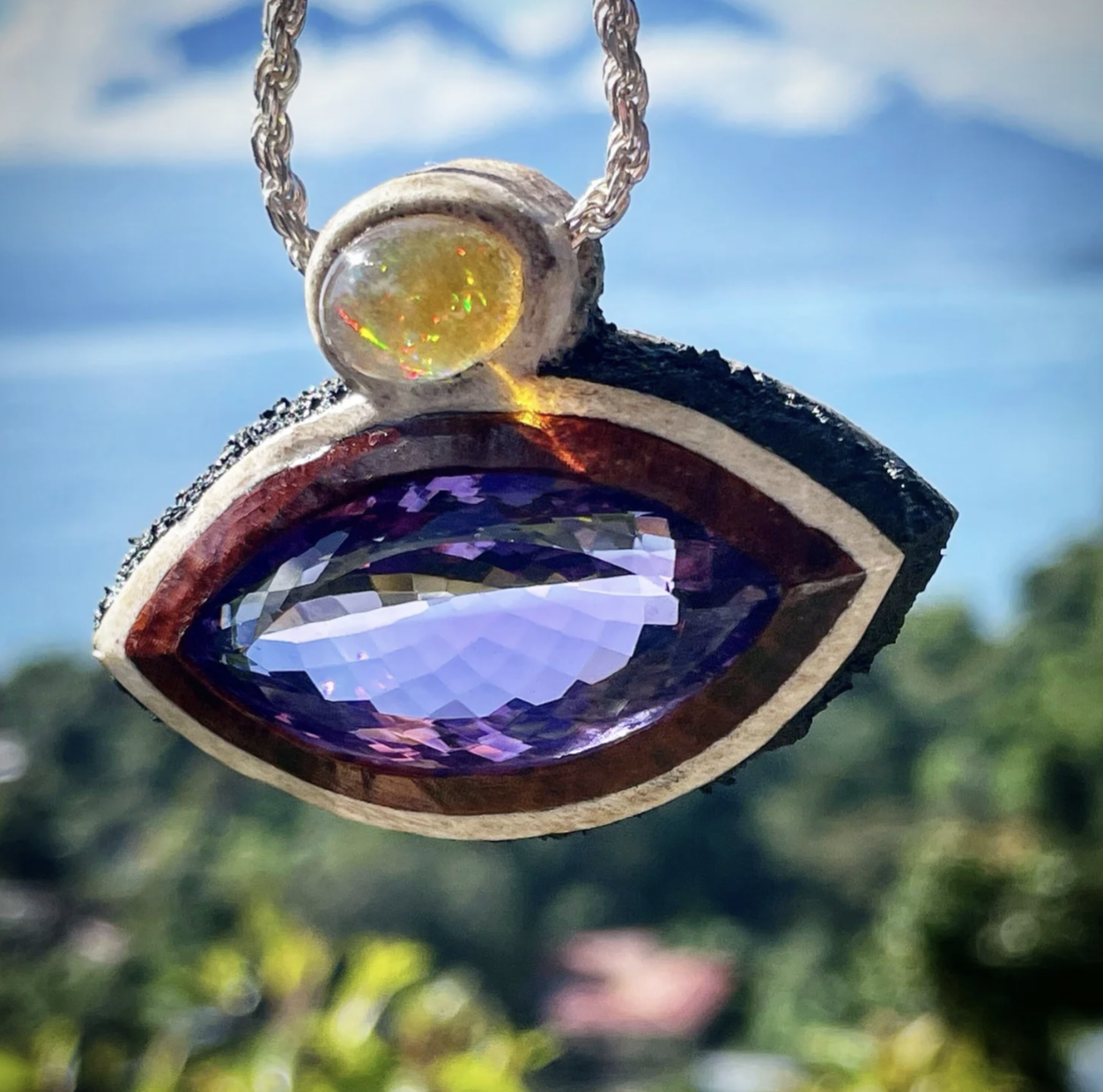 Eye of Dragon — handcrafted adornment